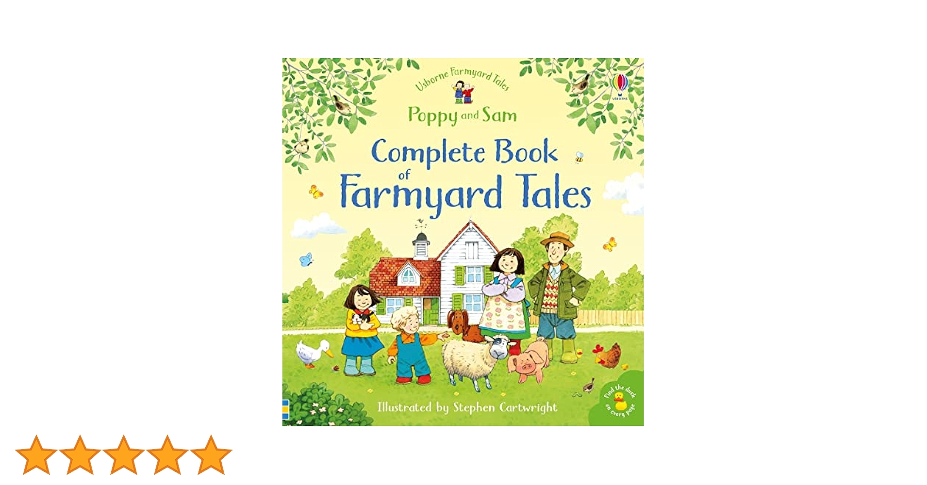 Usborne Farmyard Tales 英語絵本 The Complete Book of Farmyard Tales (Farmyard Tales Poppy